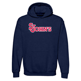 St John's University Red Storm Primary Logo Hoodie - Navy