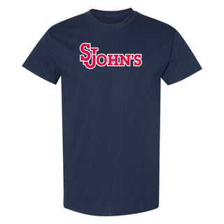 St John's University Red Storm Primary Logo T-Shirt - Navy