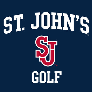 St John's Red Storm Arch Logo Golf Hoodie - Navy