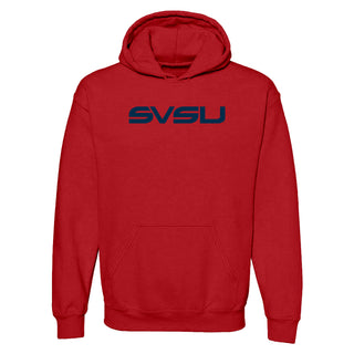 Saginaw Valley State SVSU Cardinals Basic Block Hoodie - Red