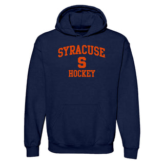 Syracuse Orange Arch Logo Hockey Hoodie - Navy
