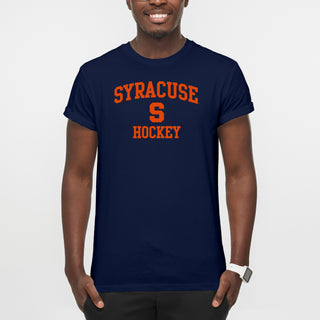 Syracuse Orange Arch Logo Hockey T-Shirt - Navy