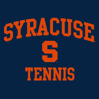 Syracuse Orange Arch Logo Tennis T-Shirt - Navy