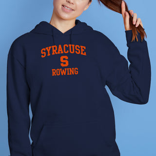 Syracuse Orange Arch Logo Rowing Hoodie - Navy
