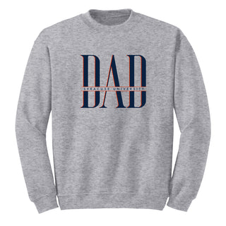 Syracuse Classic Dad Crewneck - Sport Grey