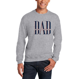 Syracuse Classic Dad Crewneck - Sport Grey