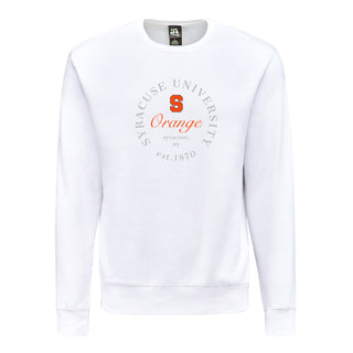 Syracuse Roundabout BTB Crewneck - White