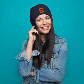 Syracuse Orange Primary Logo Beanie - Navy