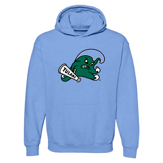 Tulane University Green Wave Primary Logo Hoodie - CBlue