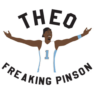 Theo Freaking Pinson Premium Cotton T-Shirt - White