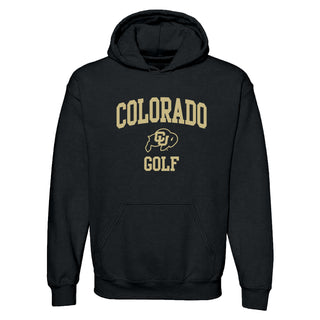 Colorado Arch Logo Golf Hoodie - Black