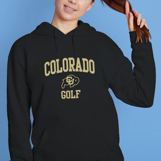 Colorado Arch Logo Golf Hoodie - Black