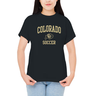 Colorado Arch Logo Soccer T-Shirt - Black