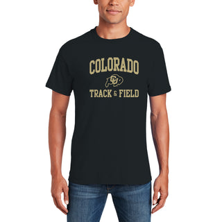 Colorado Arch Logo Track & Field T-Shirt - Black