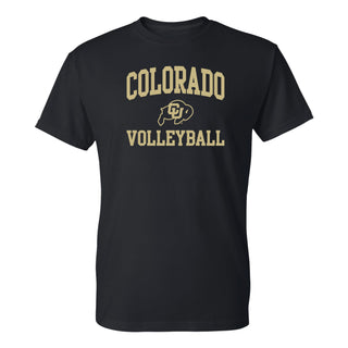 Colorado Arch Logo Volleyball T-Shirt - Black