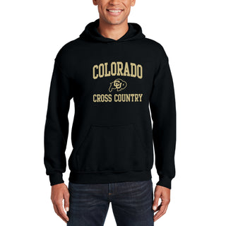 Colorado Arch Logo Cross Country Hoodie - Black