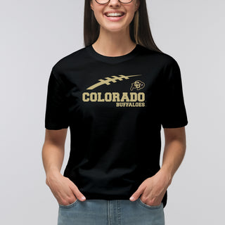 University of Colorado Buffaloes Football Horizon T-Shirt - Black