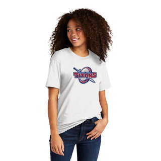Detroit Mercy Titans Primary Logo NLA Triblend T-Shirt - Solid White