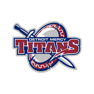 Detroit Mercy Titans Primary Logo Long Sleeve - White