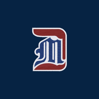Detroit Mercy Primary Logo EMB Polo - Navy