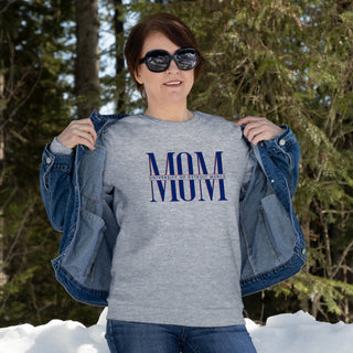 Detroit Mercy Classic Mom Crewneck - Sport Grey