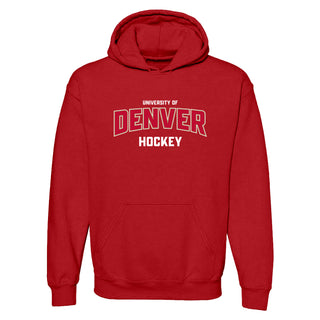 Denver Arch Logo Hockey Hoodie