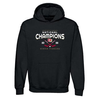 Denver 2026 Hockey National Champions Rounded Hoodie