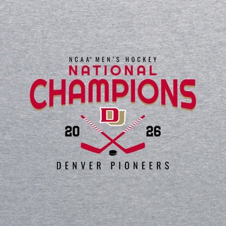 Denver 2026 Hockey National Champions Rounded Crewneck