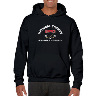 Denver 2026 Hockey National Champions Blocked Shot Hoodie