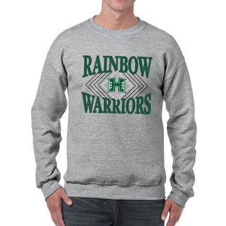 Hawaii Diamond Victory JA BTB Fleece Crewneck - Oxford