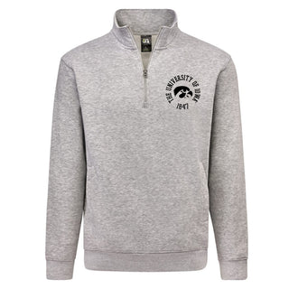 Iowa Old School Circle JA BTB 1/4 Zip