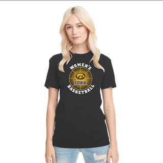 Iowa Women's Basketball Phase NLA Triblend T-Shirt - Vintage Black