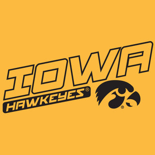 Iowa Warrior Slant T-Shirt - Gold