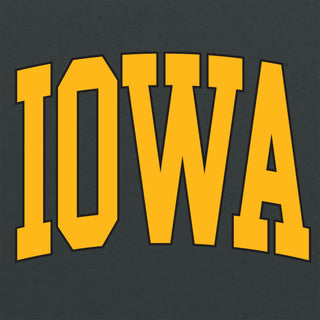 The University of Iowa Hawkeyes Mega Arch T-Shirt - Dark Heather
