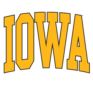 The University of Iowa Hawkeyes Mega Arch T-Shirt - White