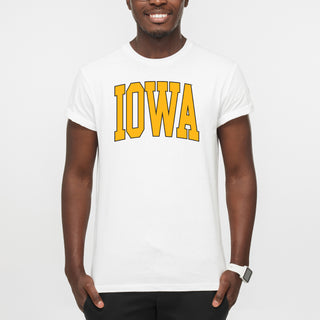 The University of Iowa Hawkeyes Mega Arch T-Shirt - White