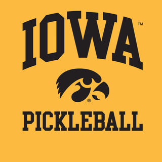 Iowa Hawkeyes Arch Logo Pickleball T-Shirt - Gold