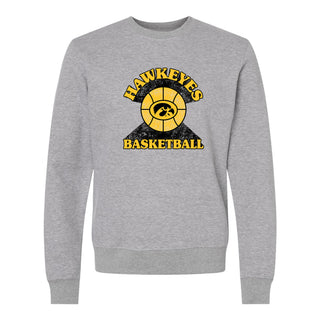 Iowa Basketball Shootout JA BTB Crewneck - Oxford