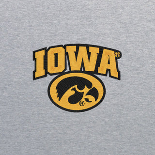 Iowa Arch Logo EMB Dryblend Jersey Polo