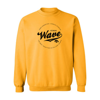 Iowa Wave Circle Crewneck