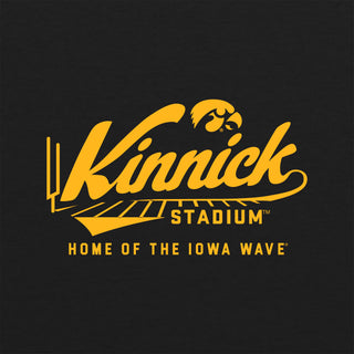 Iowa Wave Kinnick Home NLA Triblend T-Shirt - Vintage Black