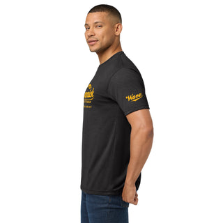Iowa Wave Kinnick Home NLA Triblend T-Shirt - Vintage Black