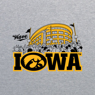 Iowa Crowd Wave JA BTB Crewneck - Oxford