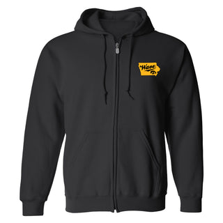 Iowa Wave LC Zip Hoodie