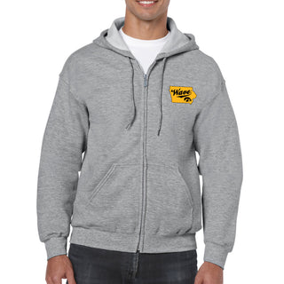 Iowa Wave LC Zip Hoodie