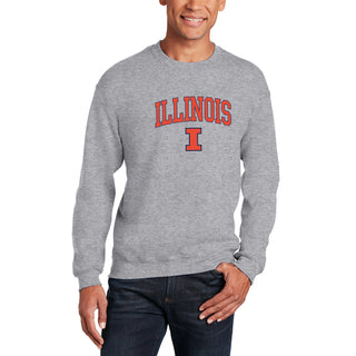 Illinois Arch Logo Crewneck