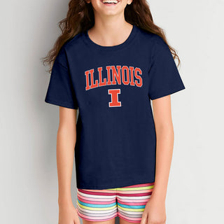 Illinois Arch Logo Youth T-Shirt
