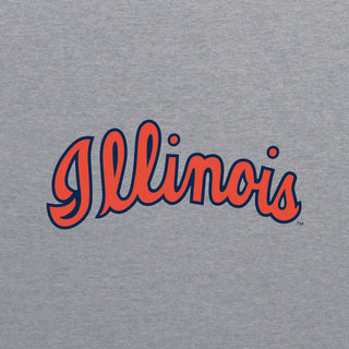 Illinois Script Logo CVC T-Shirt