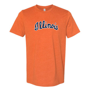 Illinois Script Logo CVC T-Shirt