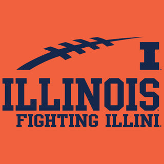 Illinois Football Horizon T Shirt